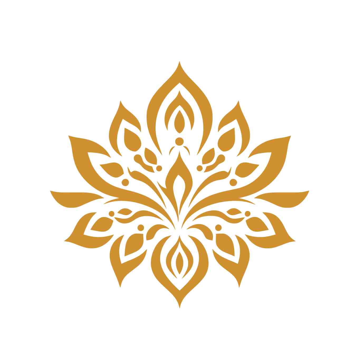 Elegant Floral Mandala Design